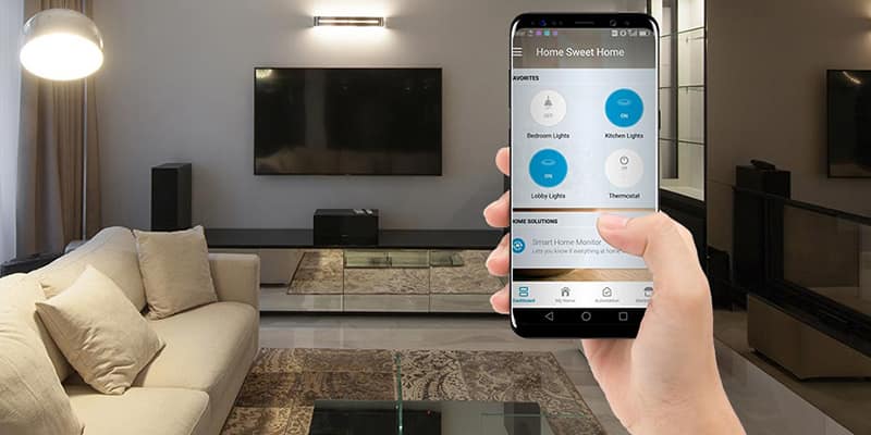 control system - Smart home control and monitor lights
