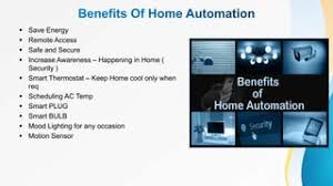 Benefits of Home Automation